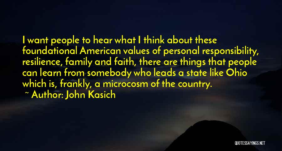 Personal Values Quotes By John Kasich