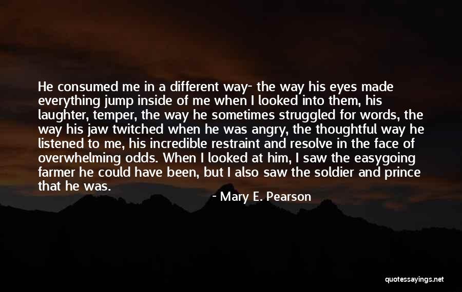 Personalidad Limitrofe Quotes By Mary E. Pearson Personalidad Limitrofe Quotes By Mary E. Pearson