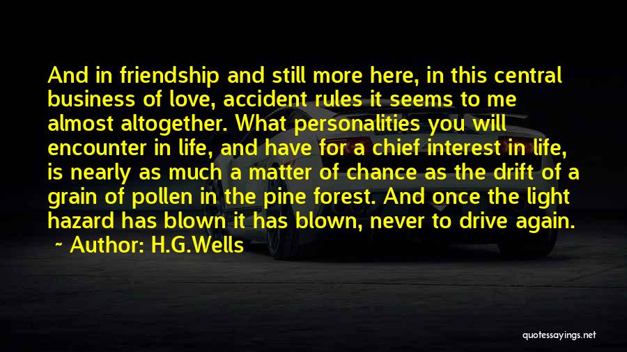 Personalities And Friendship Quotes By H.G.Wells