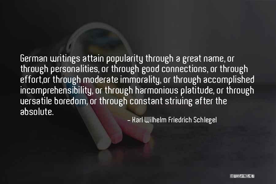 Personalities And Names Quotes By Karl Wilhelm Friedrich Schlegel Personalities And Names Quotes By Karl Wilhelm Friedrich Schlegel