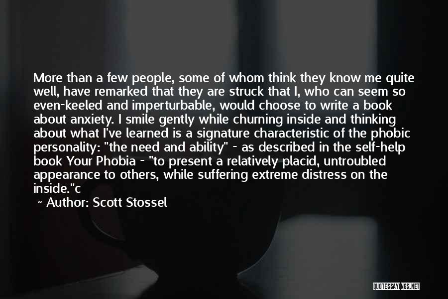 Personality And Appearance Quotes By Scott Stossel