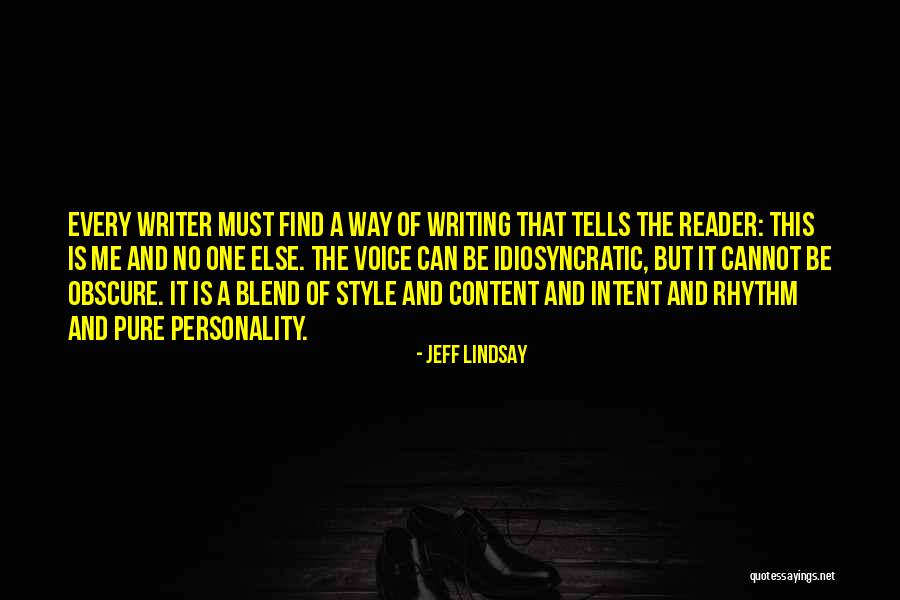 Personality And Quotes By Jeff Lindsay Personality And Quotes By Jeff Lindsay
