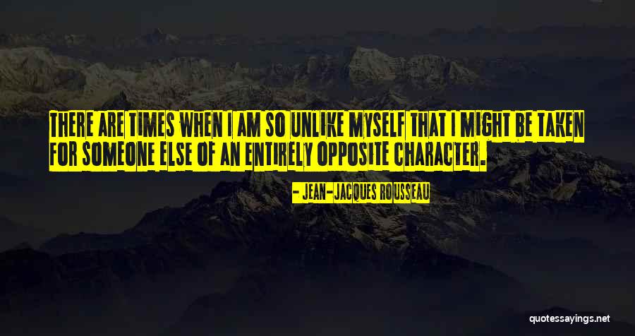 Personality Change Quotes By Jean-Jacques Rousseau