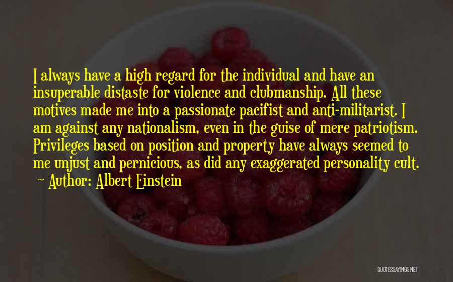 Personality Cult Quotes By Albert Einstein