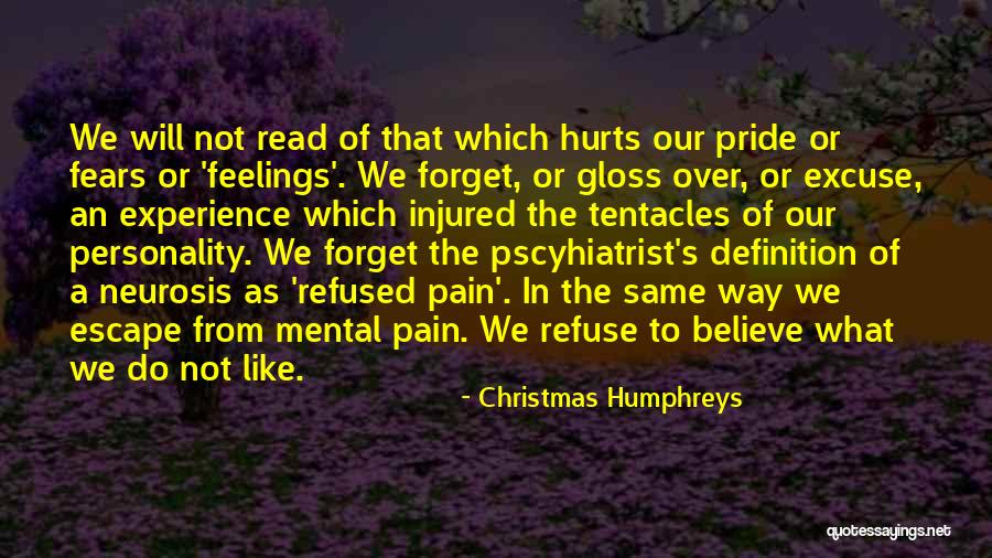 Personality Definition Quotes By Christmas Humphreys