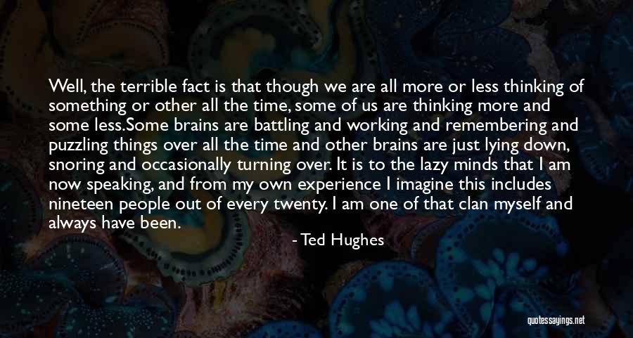 Personality Psychology Quotes By Ted Hughes Personality Psychology Quotes By Ted Hughes
