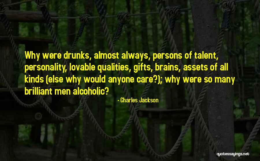 Personality Qualities Quotes By Charles Jackson Personality Qualities Quotes By Charles Jackson