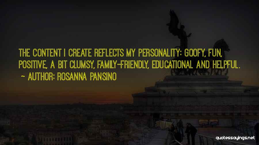 Personality Reflects Quotes By Rosanna Pansino