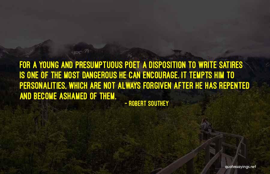 Personality Theories Quotes By Robert Southey Personality Theories Quotes By Robert Southey