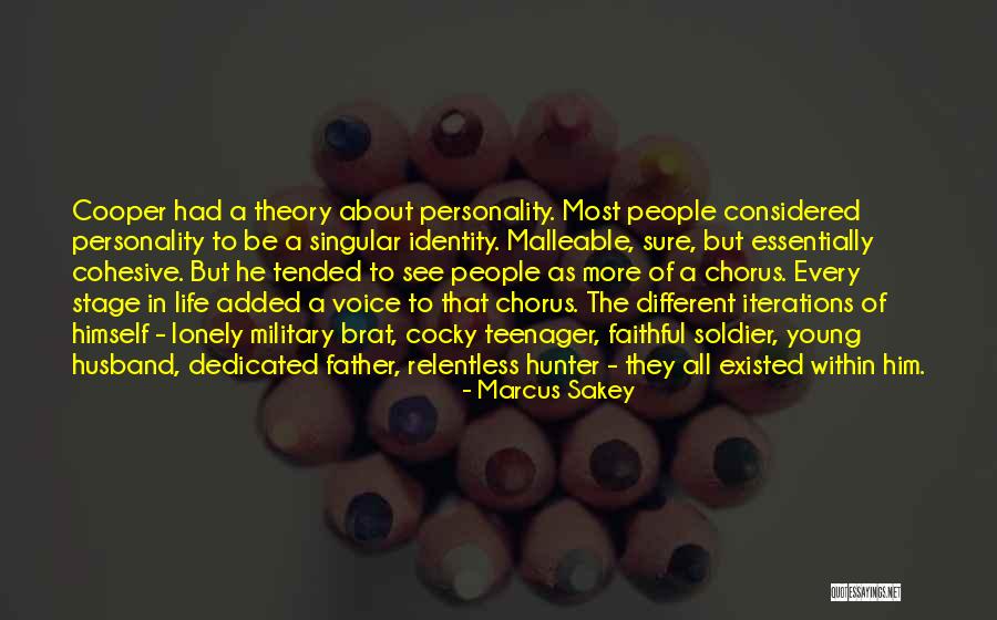 Personality Theory Quotes By Marcus Sakey