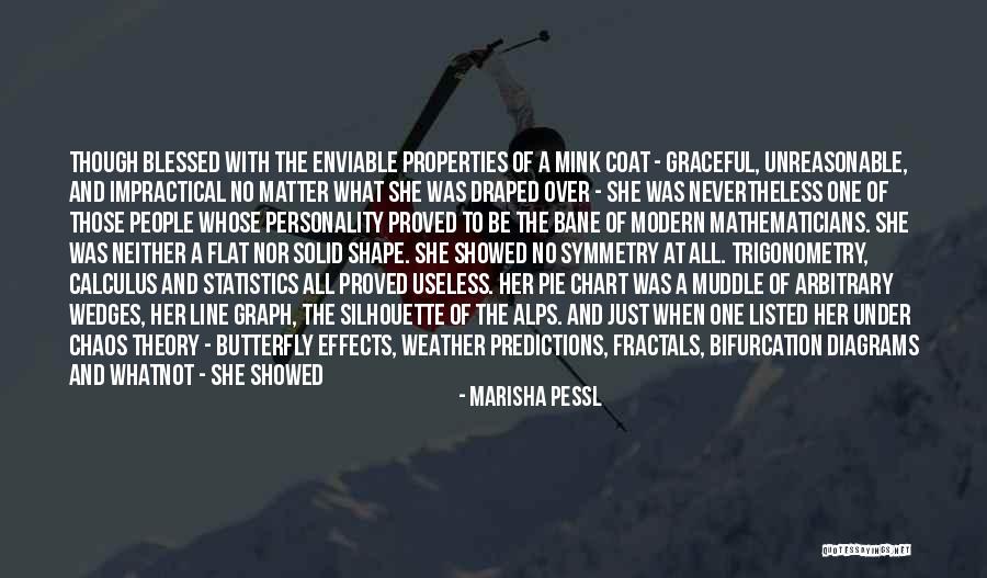 Personality Theory Quotes By Marisha Pessl Personality Theory Quotes By Marisha Pessl