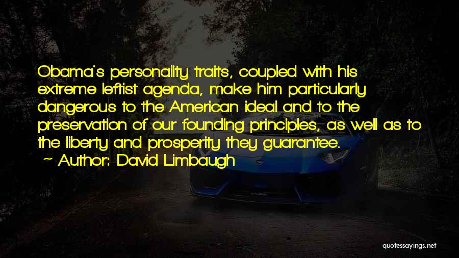 Personality Traits Quotes By David Limbaugh