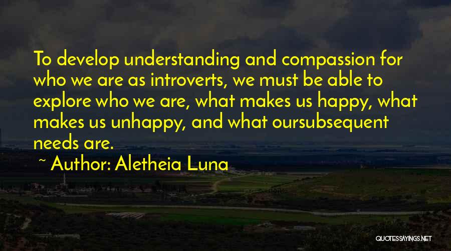 Personality Type Quotes By Aletheia Luna