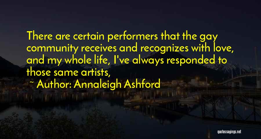 Personas Creativas Quotes By Annaleigh Ashford