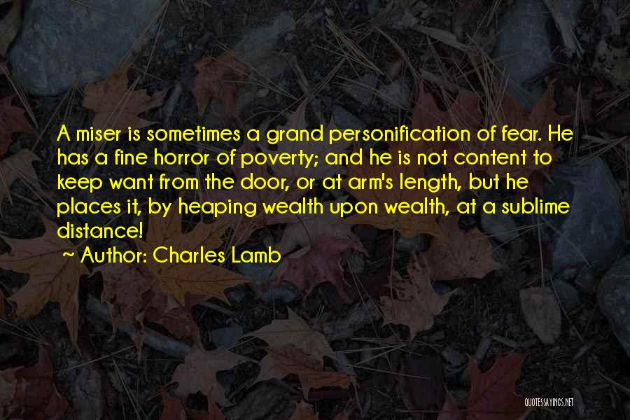 Personification Quotes By Charles Lamb