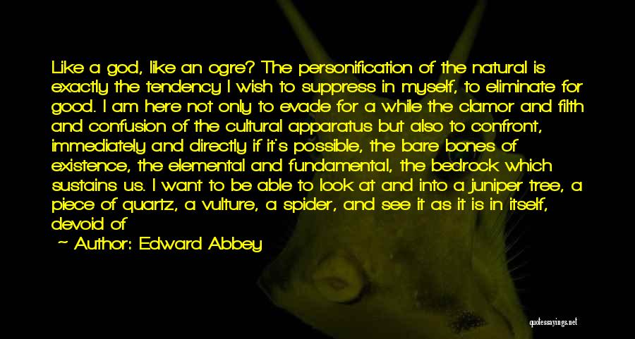 Personification Quotes By Edward Abbey