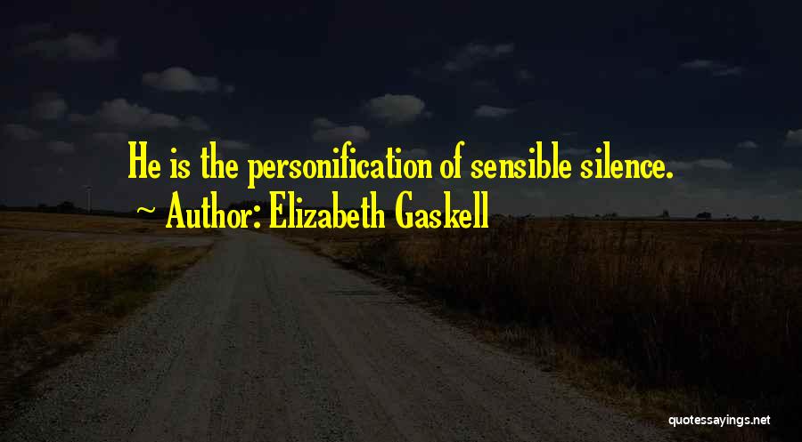 Personification Quotes By Elizabeth Gaskell