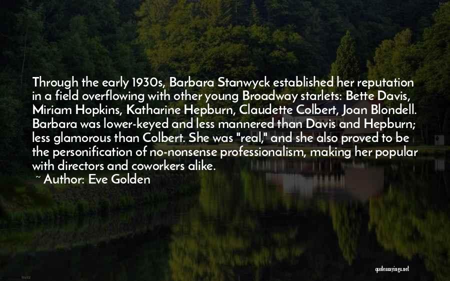 Personification Quotes By Eve Golden