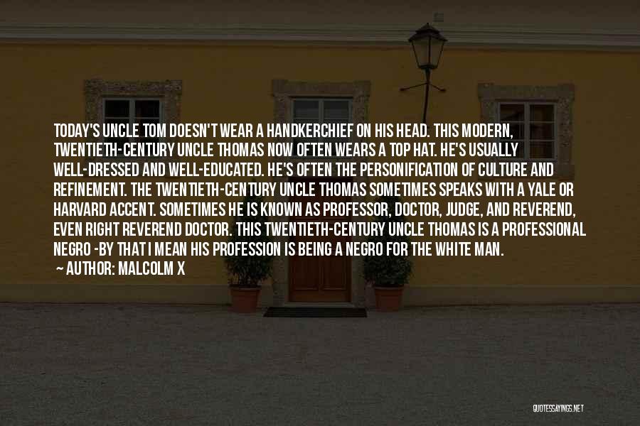 Personification Quotes By Malcolm X