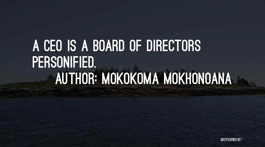Personification Quotes By Mokokoma Mokhonoana