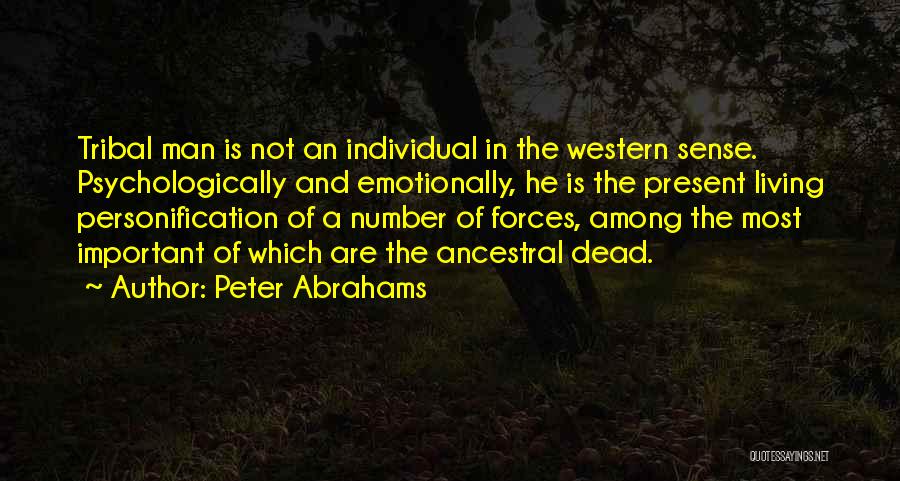 Personification Quotes By Peter Abrahams