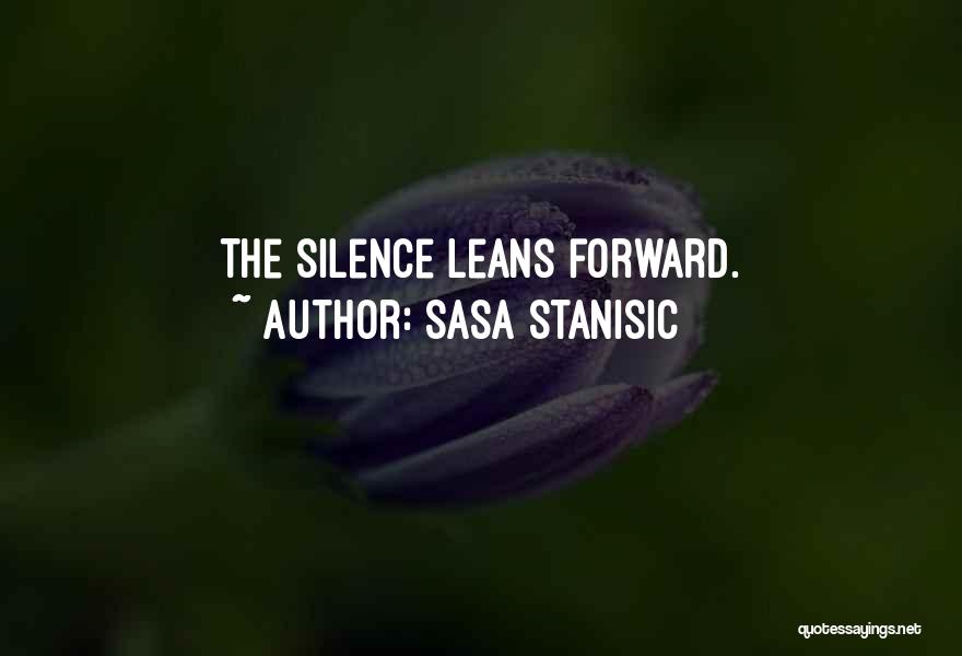 Personification Quotes By Sasa Stanisic