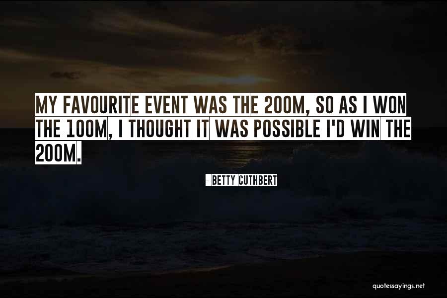 Personnellement Synonymes Quotes By Betty Cuthbert Personnellement Synonymes Quotes By Betty Cuthbert