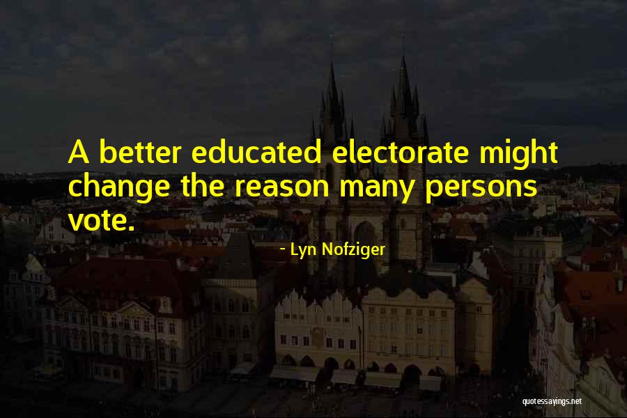 Persons Change Quotes By Lyn Nofziger Persons Change Quotes By Lyn Nofziger