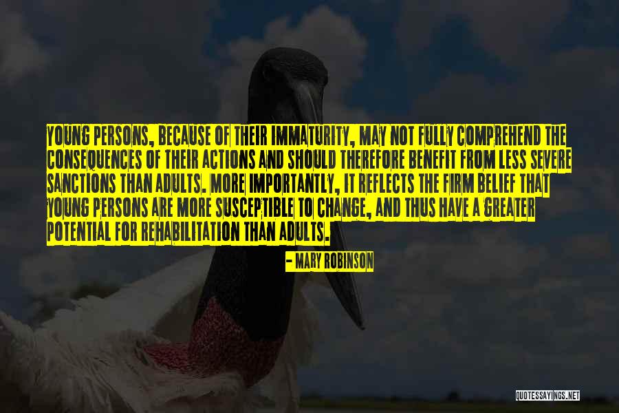 Persons Change Quotes By Mary Robinson Persons Change Quotes By Mary Robinson
