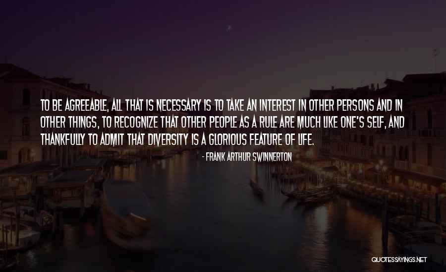 Persons Of Interest Quotes By Frank Arthur Swinnerton Persons Of Interest Quotes By Frank Arthur Swinnerton