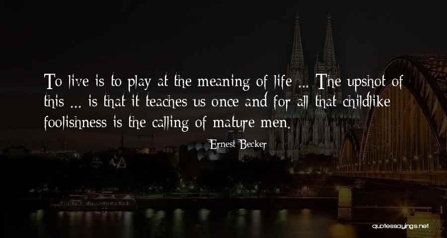 Perspectiva Caballera Quotes By Ernest Becker Perspectiva Caballera Quotes By Ernest Becker