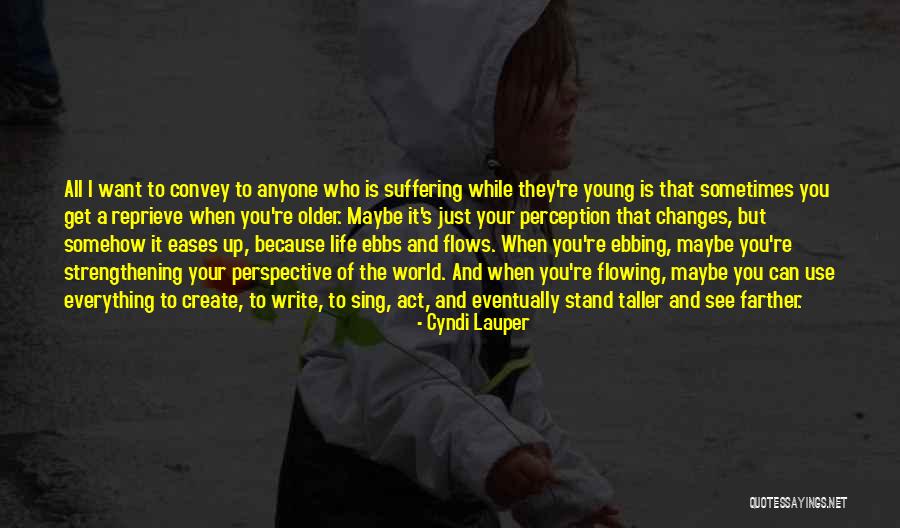 Perspective And Perception Quotes By Cyndi Lauper