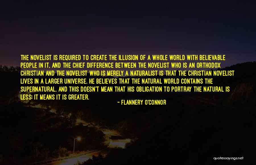 Perspective And Perception Quotes By Flannery O'Connor