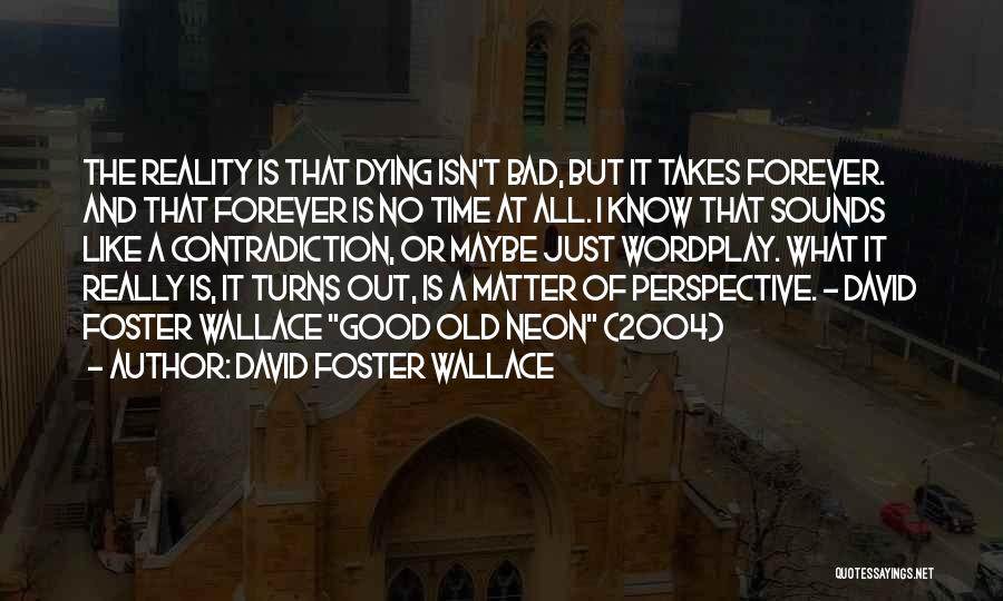 Perspective And Reality Quotes By David Foster Wallace