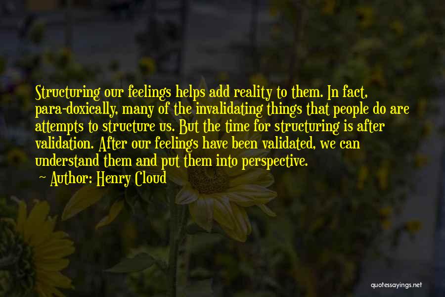 Perspective And Reality Quotes By Henry Cloud