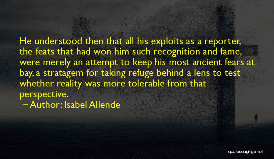 Perspective And Reality Quotes By Isabel Allende