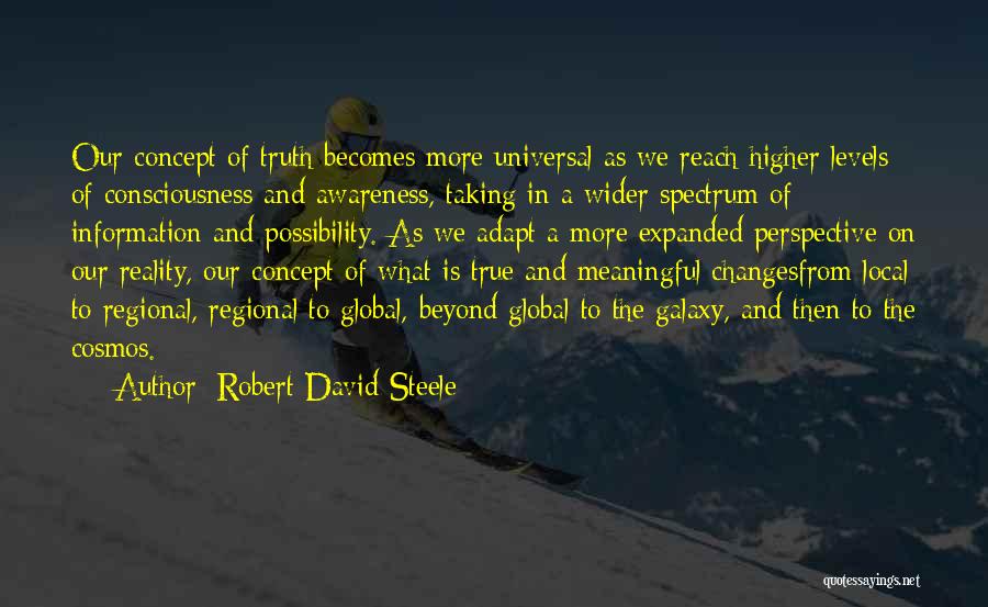 Perspective And Reality Quotes By Robert David Steele