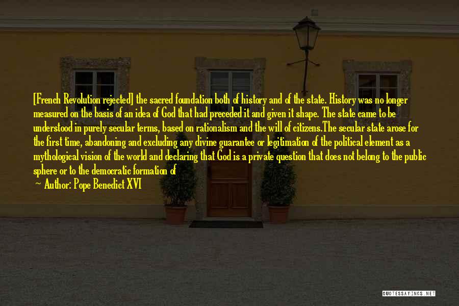 Perspective And Time Quotes By Pope Benedict XVI