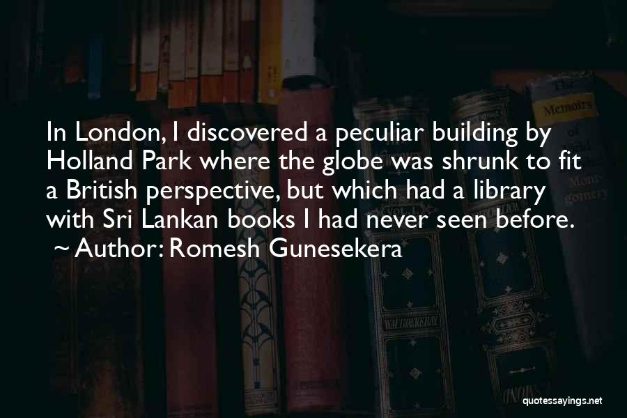 Perspective From Books Quotes By Romesh Gunesekera