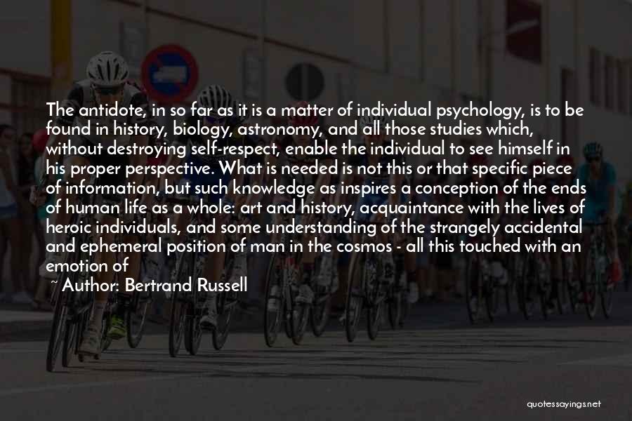 Perspective In Art Quotes By Bertrand Russell