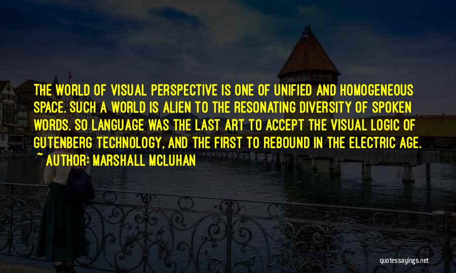 Perspective In Art Quotes By Marshall McLuhan