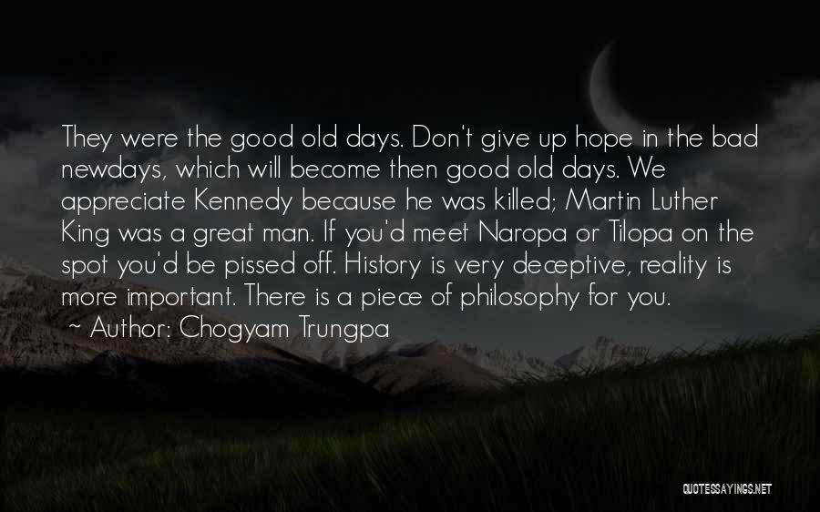 Perspective In History Quotes By Chogyam Trungpa