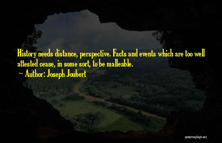 Perspective In History Quotes By Joseph Joubert