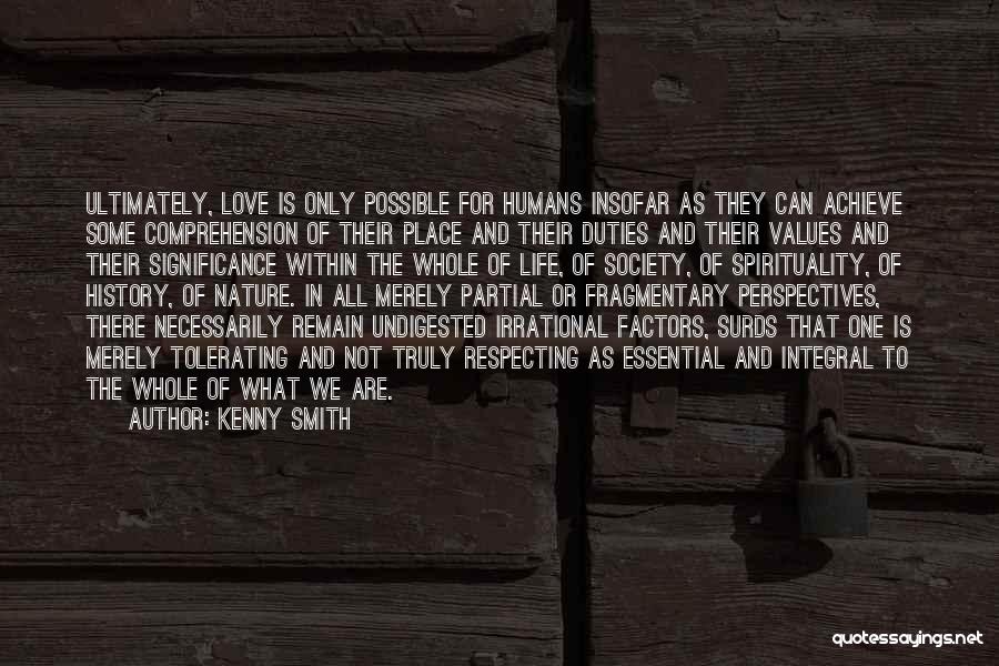 Perspective In History Quotes By Kenny Smith