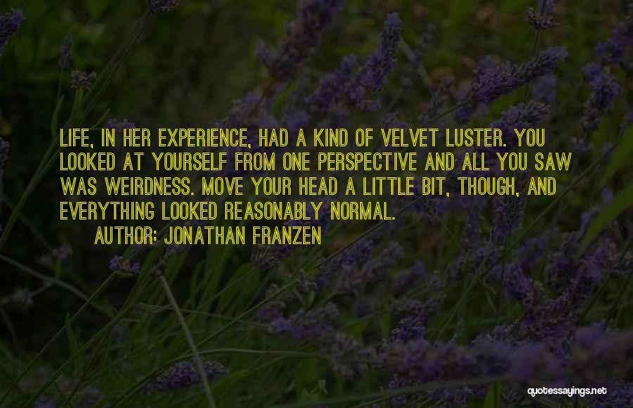 Perspective Of Life Quotes By Jonathan Franzen