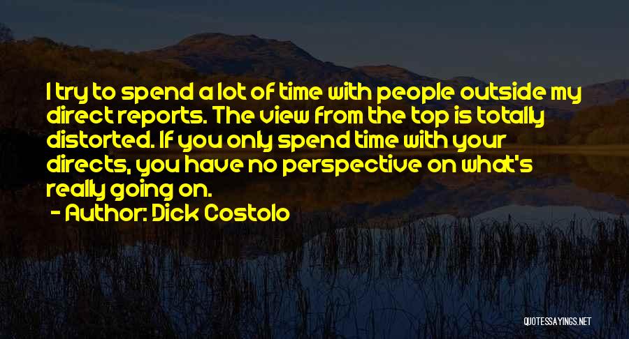 Perspective Of Time Quotes By Dick Costolo