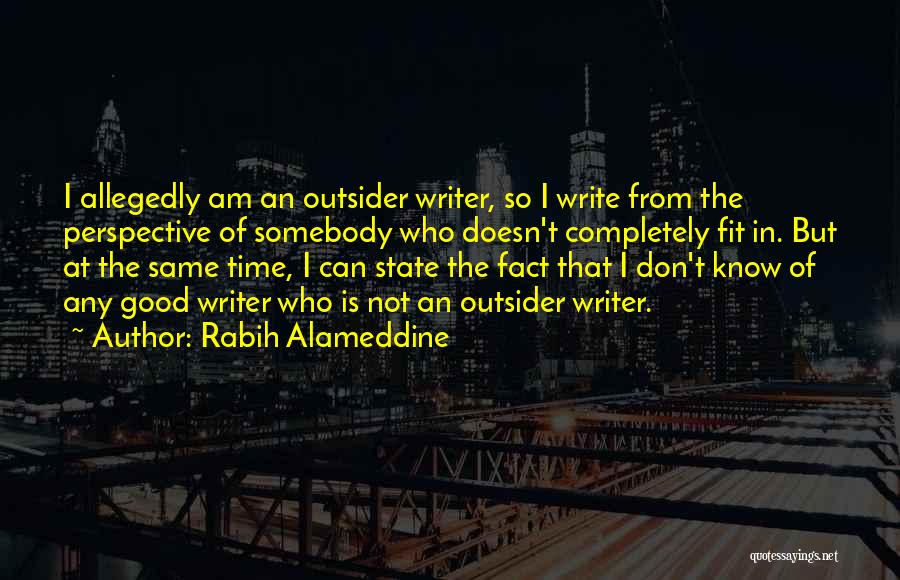 Perspective Of Time Quotes By Rabih Alameddine