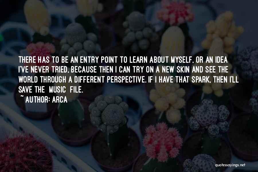 Perspective On The World Quotes By Arca