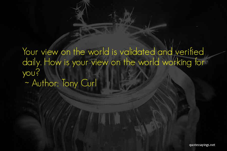 Perspective On The World Quotes By Tony Curl