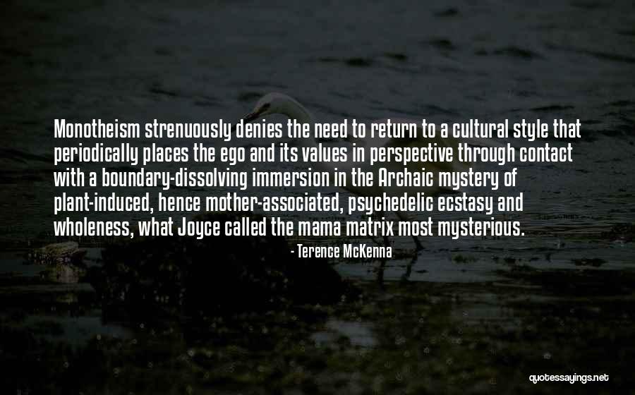 Perspective Quotes By Terence McKenna